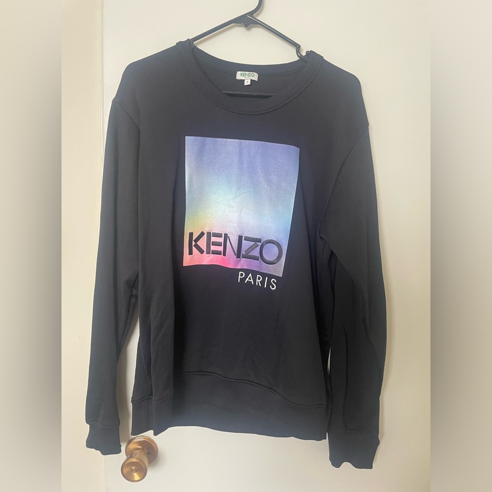 Kenzo black Sweatshirt Crewneck men’s size L